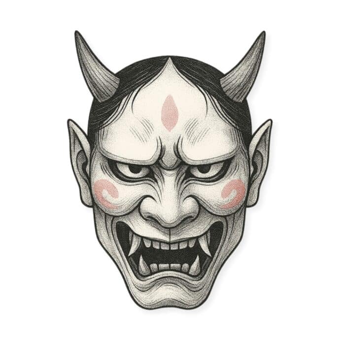 Masque Traditionnel Japonais