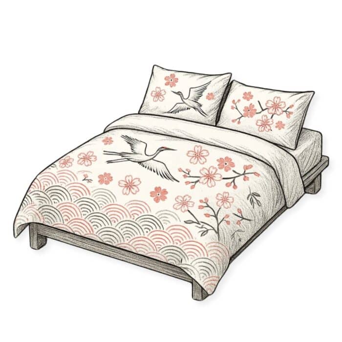 Parures de Lit Japonaise