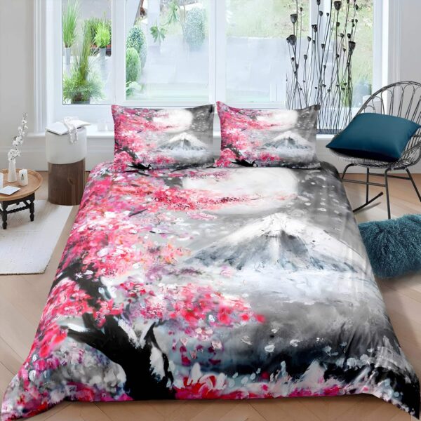 Housse de couette cerisier japonais