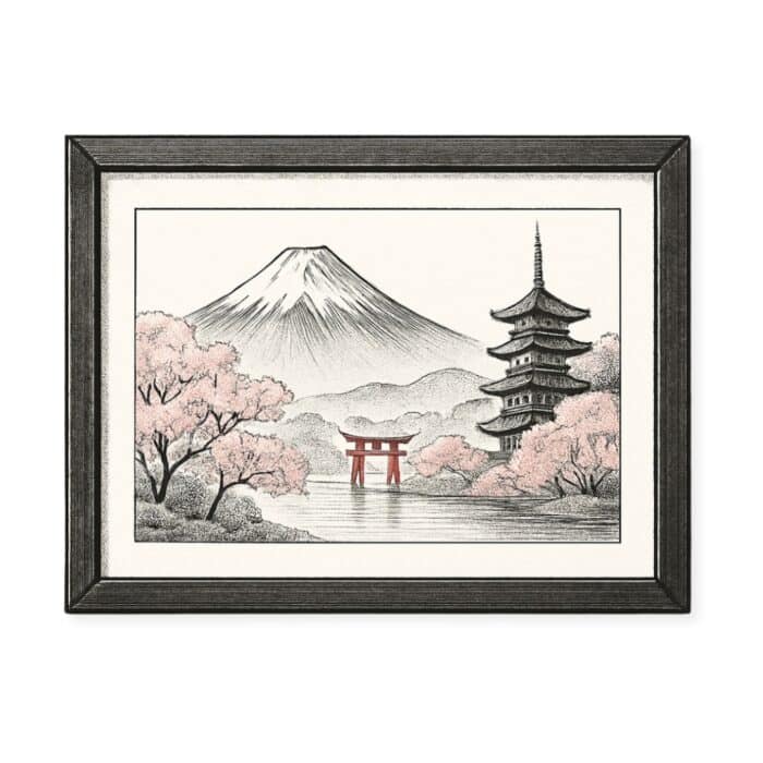 Tableaux Japonais et Peintures