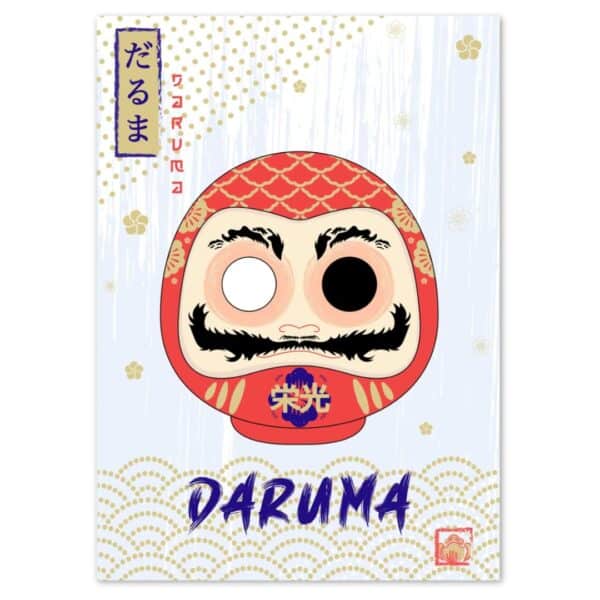 Toile décorative Daruma