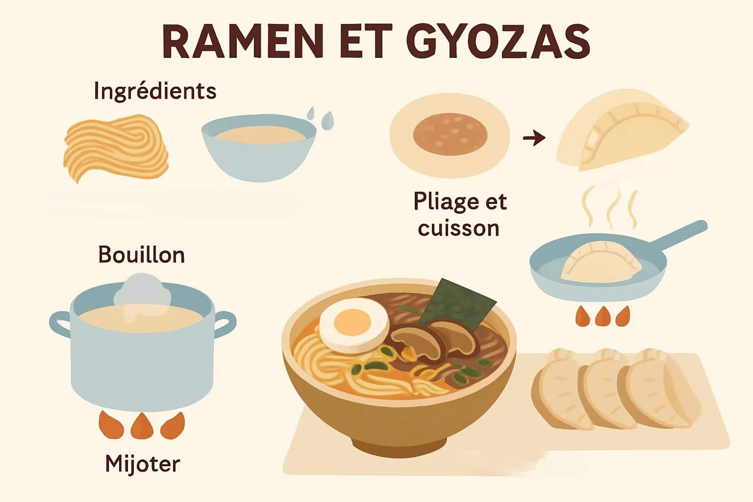 recette ramen gyoza
