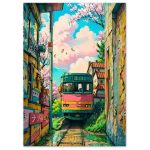 Tableau Japonais Sakura 3