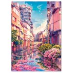 Tableau Japonais Sakura 4