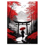 Tableau Paysage Japon 7