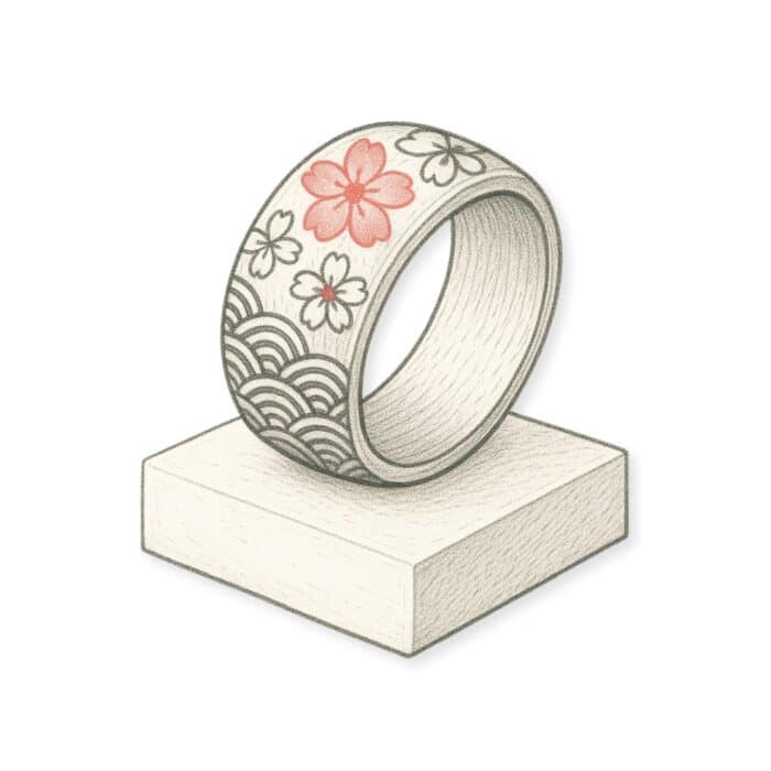 Bague Japonaise