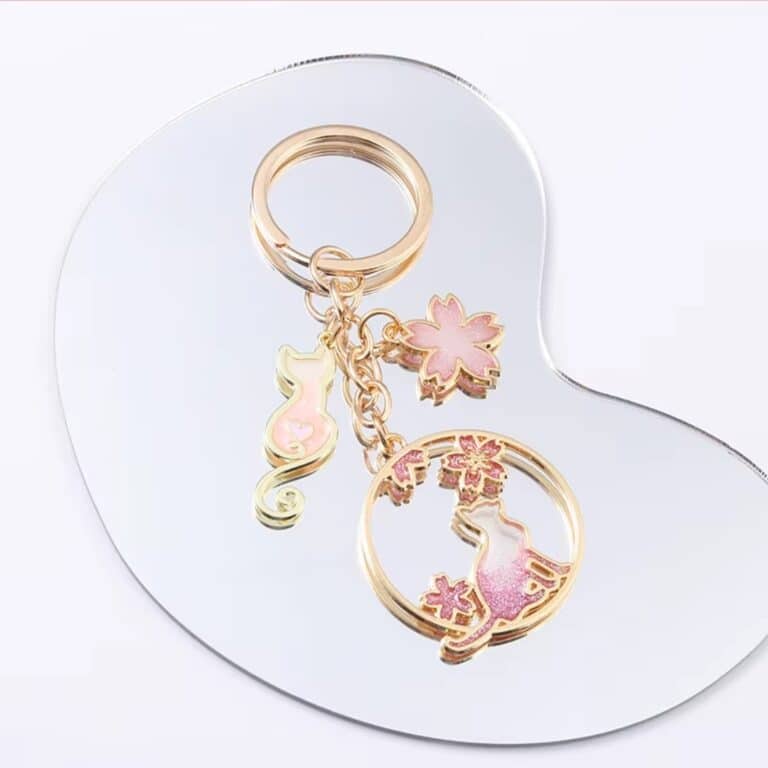 Porte Clés Chat Porte Bonheur 2