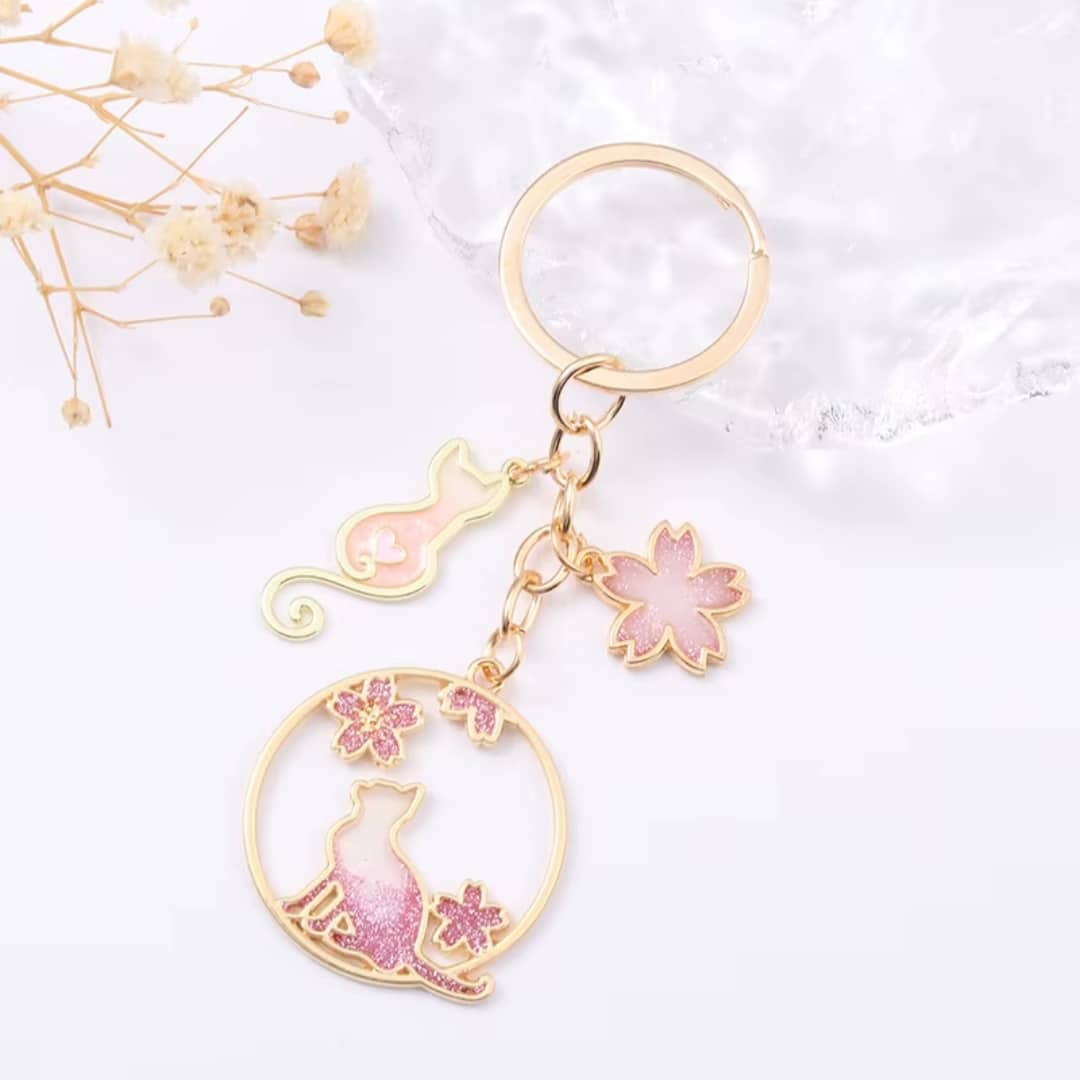 Porte Clés Chat Porte Bonheur 3