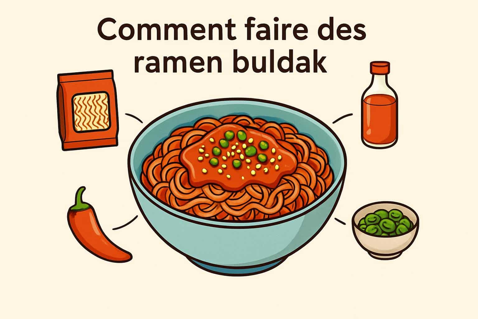 comment faire des ramen buldak