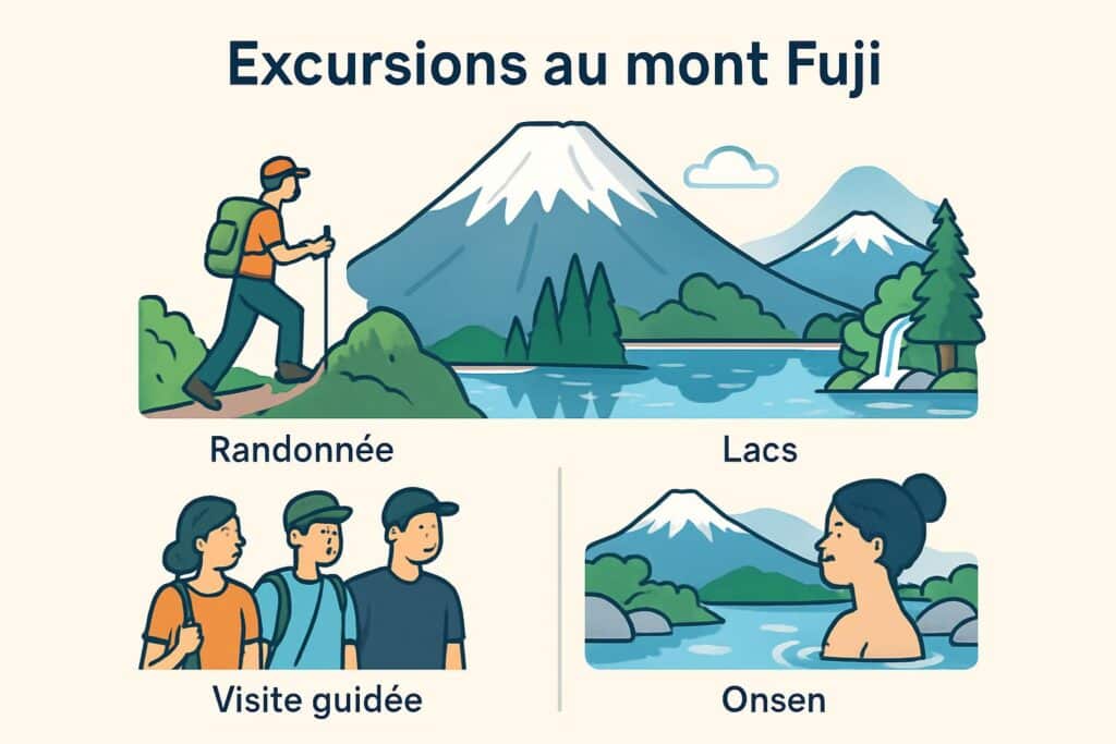 excursions au mont Fuji