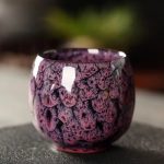 Tasse à thé japonaise en céramique artisanale émaillée
