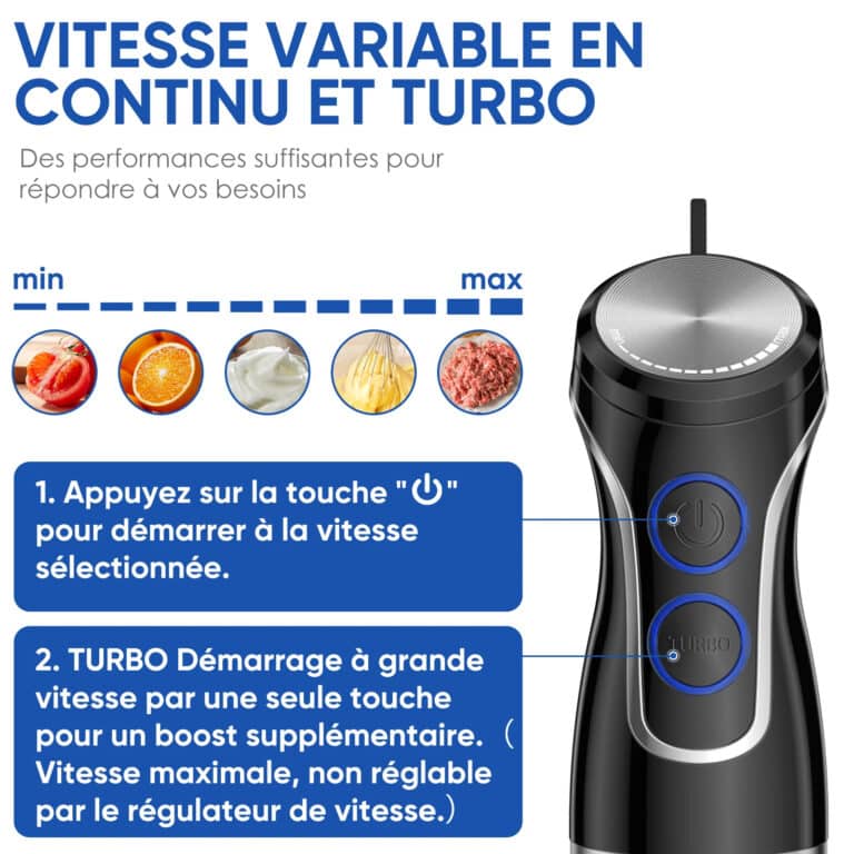 Ensemble Mixeur plongeant et hachoir BioloMix (8)