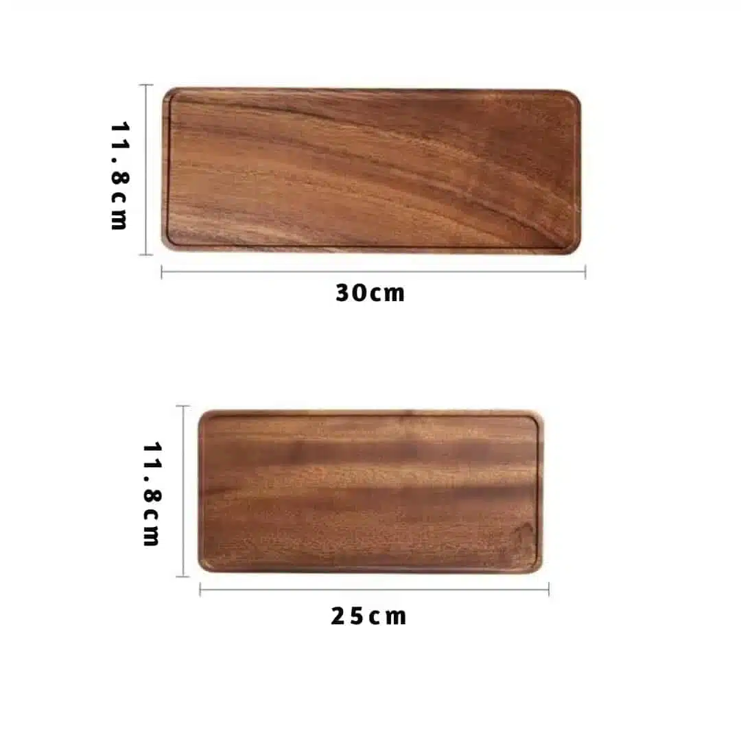 Plateau de Service à thé en Bois 6