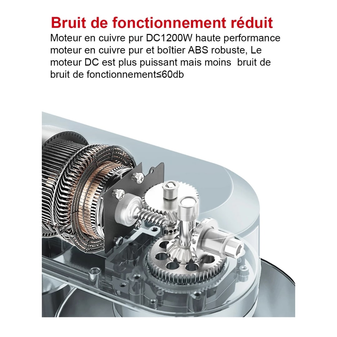 Robot de Cuisine Biolomix Grande Capacité 6L Inox - 10 (5)