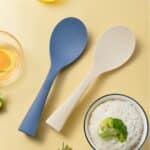 Cuillère à riz Texturé en Silicone Anti-adhésive pour Cuiseur à Riz 4