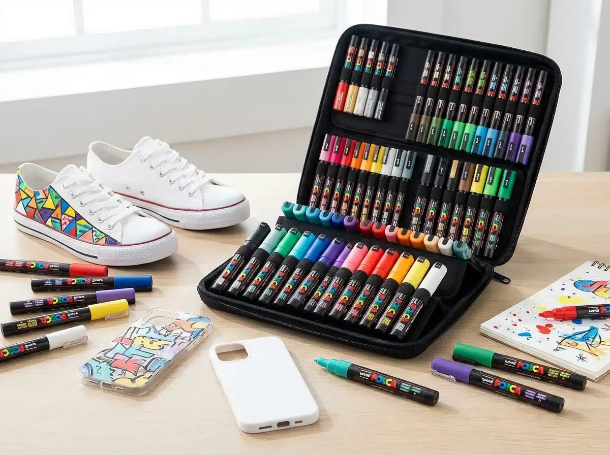 comment utiliser les feutres posca