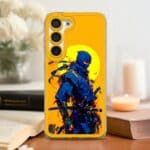 Coque artistique pour iPhone avec illustration de ninja japonais samsung