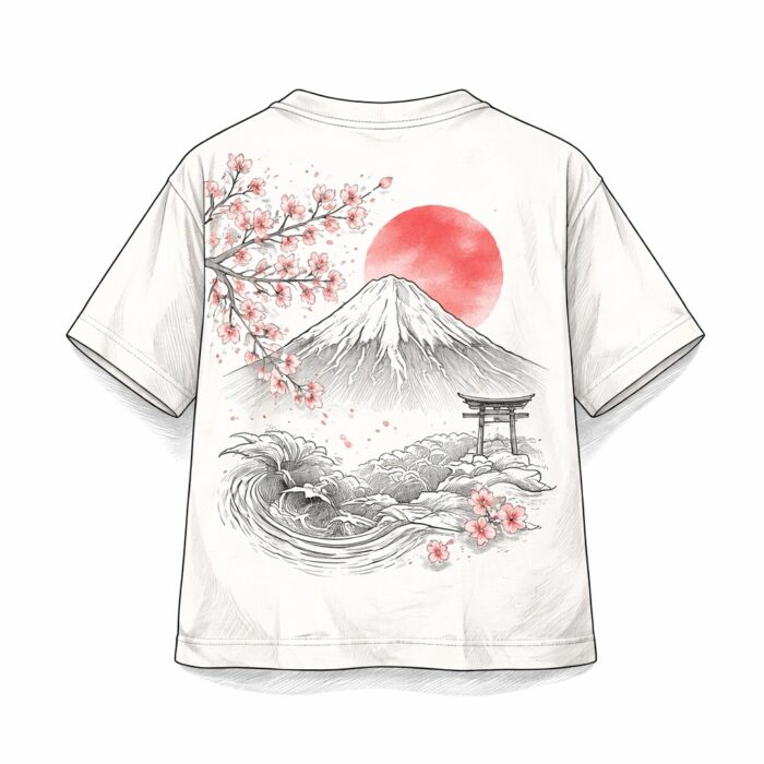 T-shirt Japonais