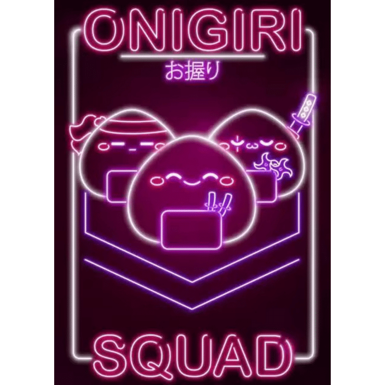 Art Mural Style Néon Japonais 26