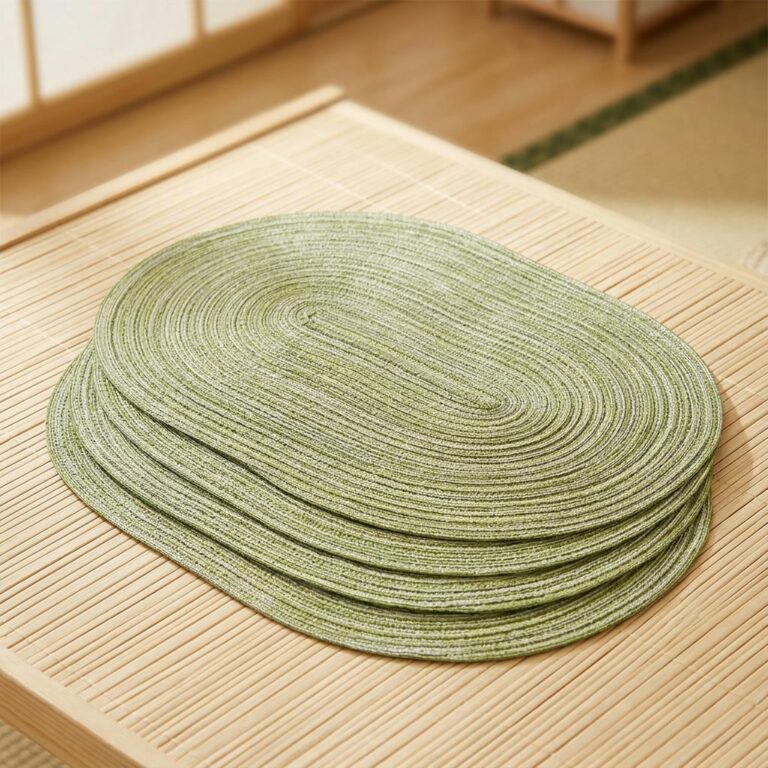 Sets-de-Table-Ovales-Japonais-y-Rayures-Concentriques-en-lot-de-4-picture-8556