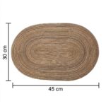 Sets-de-Table-Ovales-Japonais-y-Rayures-Concentriques-en-lot-de-4-technique-5879