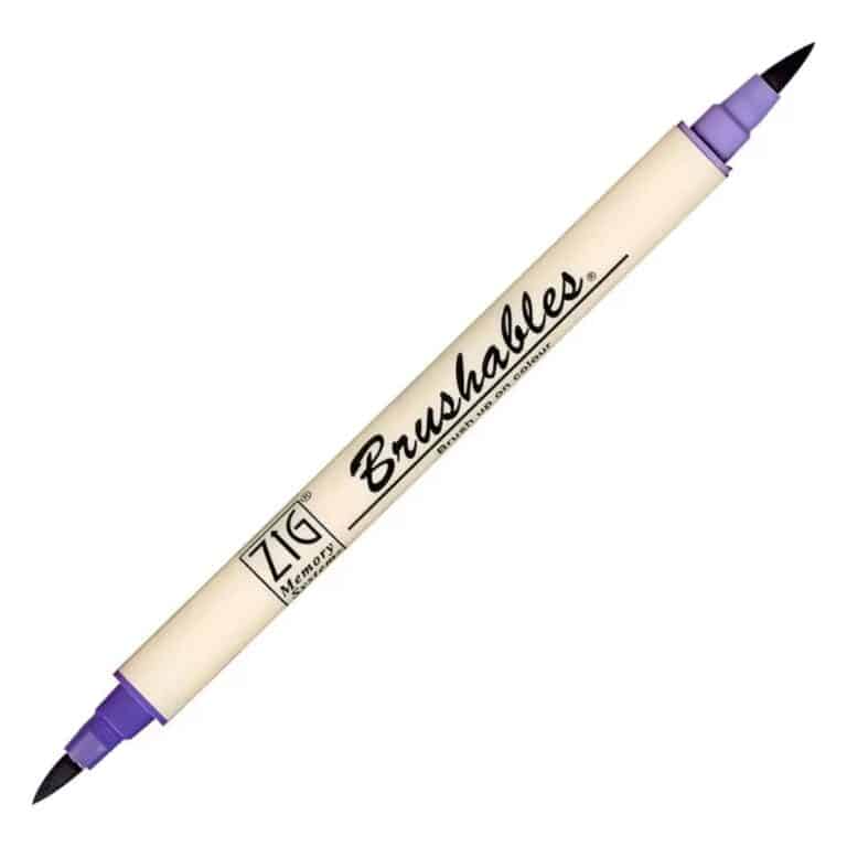 Stylo Pinceau Aquarelle Double Pointe Kuretake 12