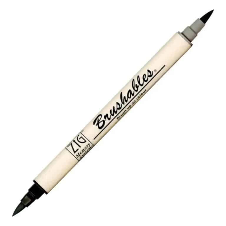Stylo Pinceau Aquarelle Double Pointe Kuretake 2