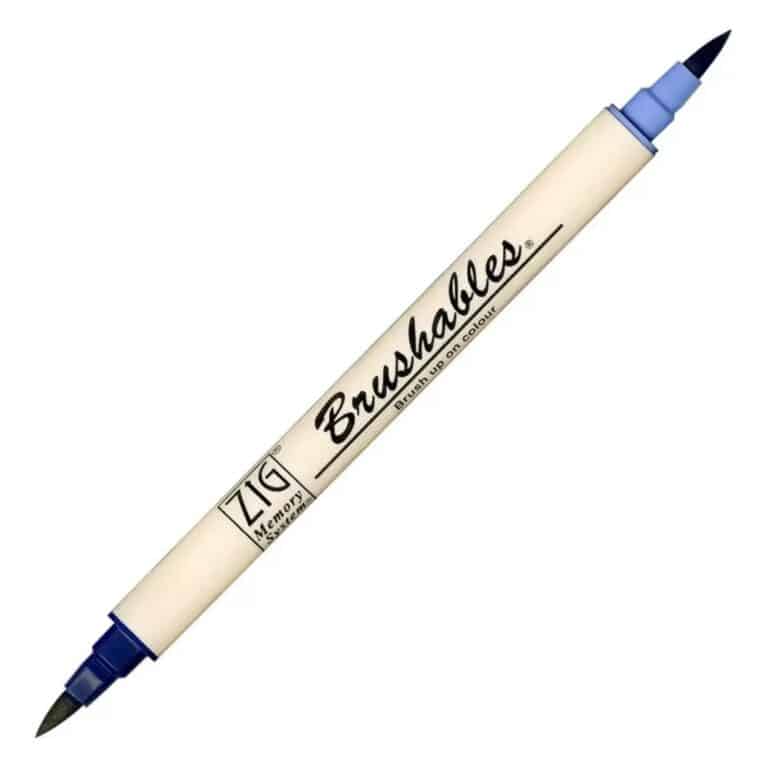 Stylo Pinceau Aquarelle Double Pointe Kuretake 6
