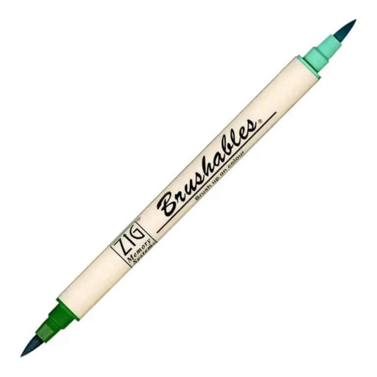 Stylo Pinceau Aquarelle Double Pointe Kuretake 7