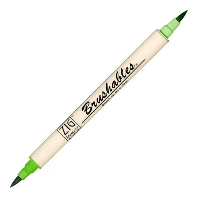 Stylo Pinceau Aquarelle Double Pointe Kuretake 9