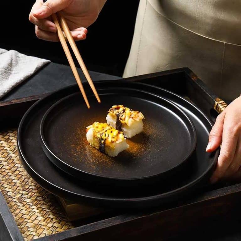 Assiette-Ronde-en-Ceramique-de-Style-Wabi-sabi-Japonais-galerie-7876
