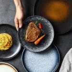 Assiette-Ronde-en-Ceramique-de-Style-Wabi-sabi-Japonais-galerie-9624
