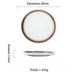 Assiette-Ronde-en-Ceramique-de-Style-Wabi-sabi-Japonais-technique-5055