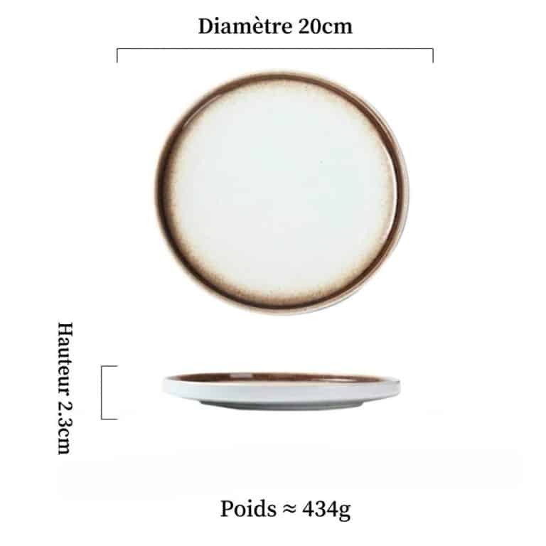 Assiette-Ronde-en-Ceramique-de-Style-Wabi-sabi-Japonais-technique-5055