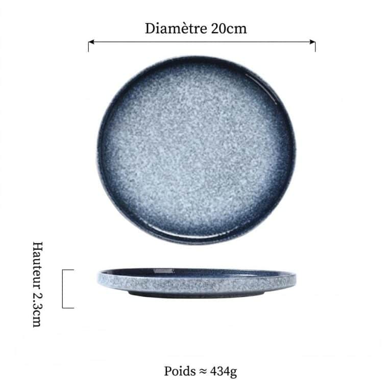 Assiette-Ronde-en-Ceramique-de-Style-Wabi-sabi-Japonais-technique-7263