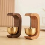 Carillon-zen-Decoratif-en-Bois-et-bol-en-Laiton-Suspendu-galerie-8476-1