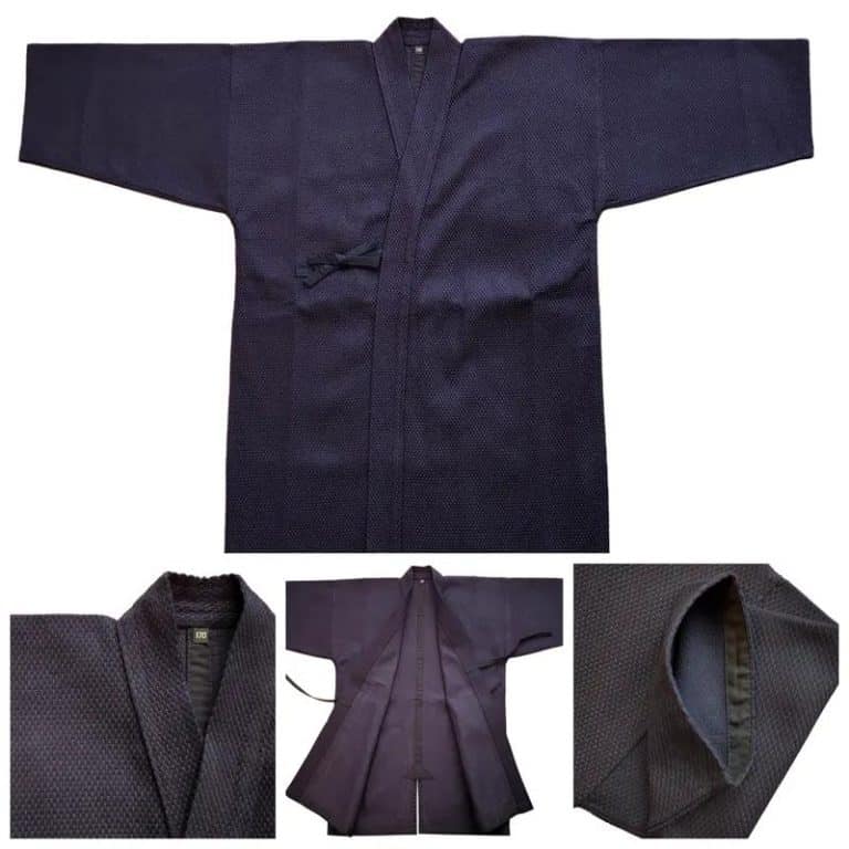 Ensemble-Kendo-gi-et-Hakama-en-Coton-a-Tissage-Gaufre-galerie-2218