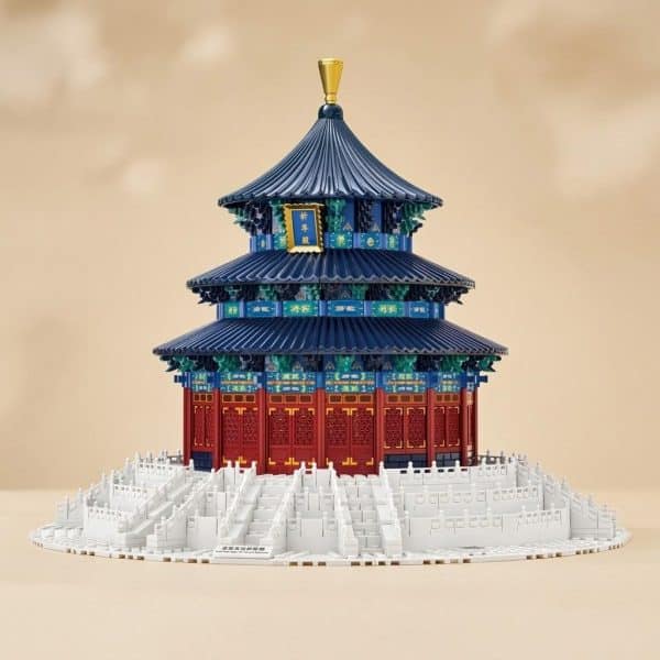 Kit de construction du Temple du Ciel de Pékin en 1051 pièces