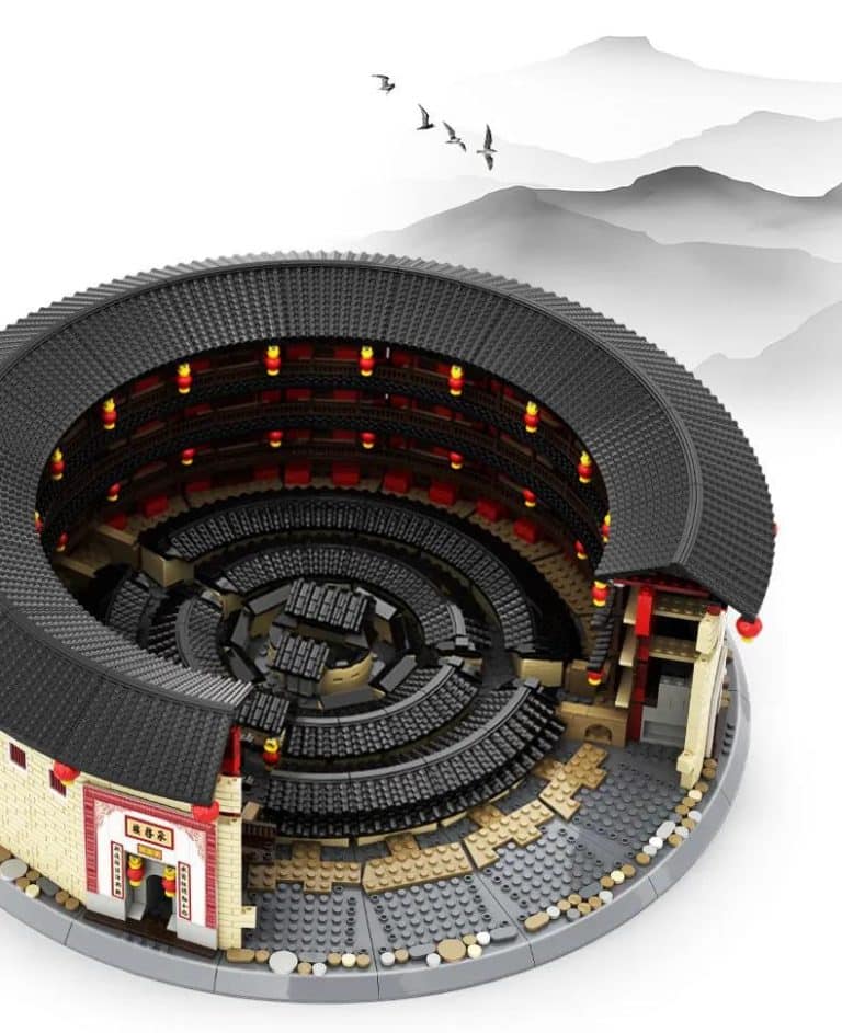 Maquette-Circulaire-du-Tulou-de-Yongding-a-Assembler-en-3317-Pieces-galerie-7255