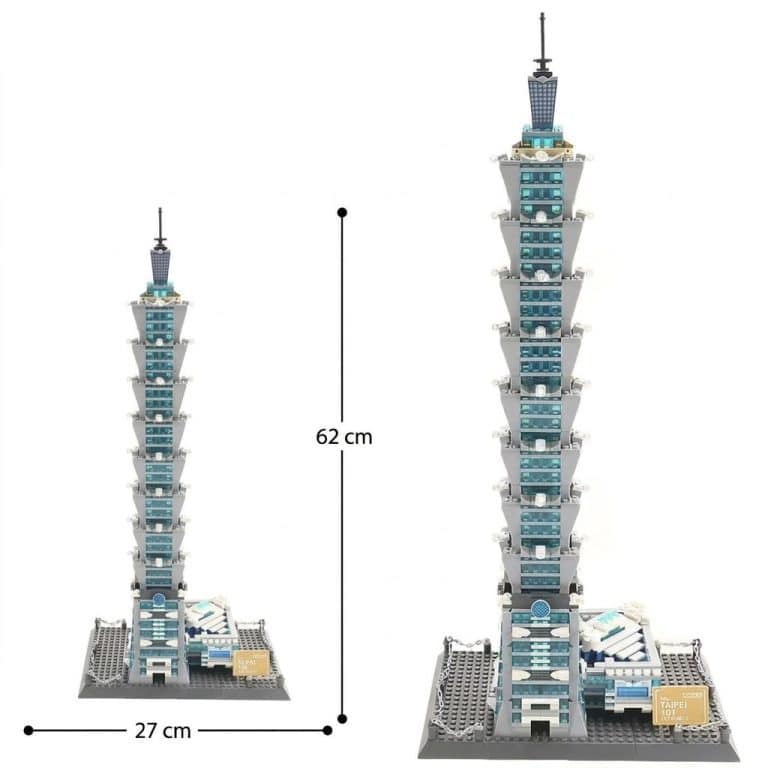 Maquette-a-Assembler-de-la-Tour-Taipei-101-de-Taiwan-en-1512-Pieces-technique-4003
