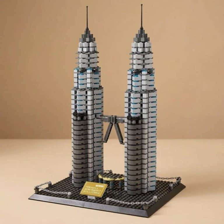 Maquette-a-Assembler-des-Tours-Jumelles-Petronas-de-Kuala-Lumpur-en-1158-Pieces-picture-9751