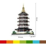Maquette-de-la-Pagode-de-Leifeng-de-Hangzhou-a-Assembler-en-1498-Pieces-galerie-5835
