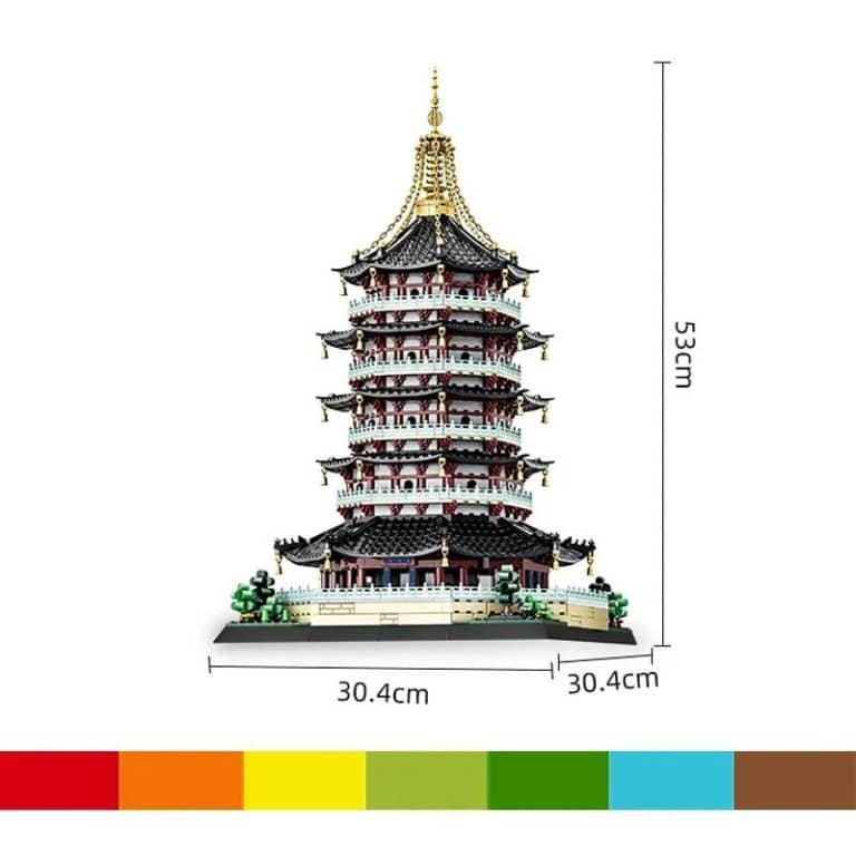 Maquette-de-la-Pagode-de-Leifeng-de-Hangzhou-a-Assembler-en-1498-Pieces-galerie-5835
