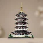 Maquette-de-la-Pagode-de-Leifeng-de-Hangzhou-a-Assembler-en-1498-Pieces-picture-3203