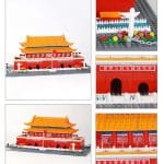 Maquette de la Porte Tian'anmen de Pékin en Briques de Construction - 820 Pièces - galerie 2831