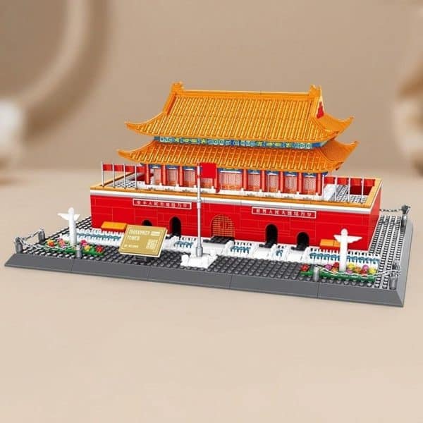 Maquette de la porte Tian'anmen de Pékin en 820 pièces