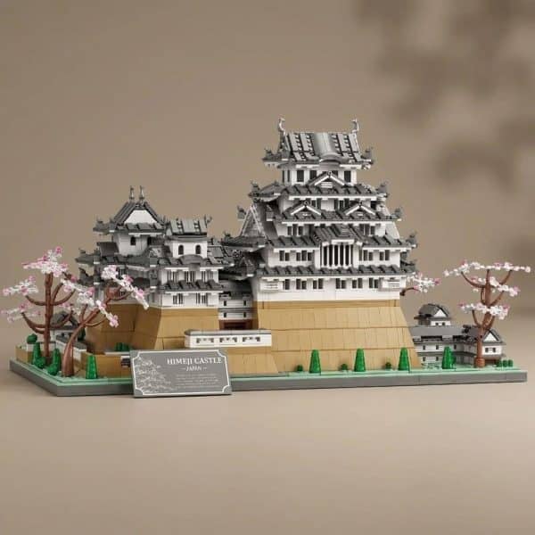 Maquette du château de Himeji au Japon en 7105 pièces