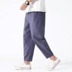 Pantalon-Japonais-a-Coupe-Ample-avec-Taille-Elastique-et-Poches-Laterales-galerie-5245