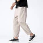 Pantalon-Japonais-a-Coupe-Ample-avec-Taille-Elastique-et-Poches-Laterales-galerie-6844