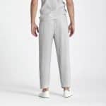 Pantalon-a-Coupe-Droite-en-Tissu-Plisse-avec-Cordon-de-Serrage-galerie-6694
